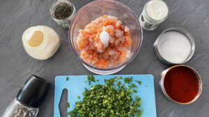 Salata od lignji s kvinojom i mangom - recept 4