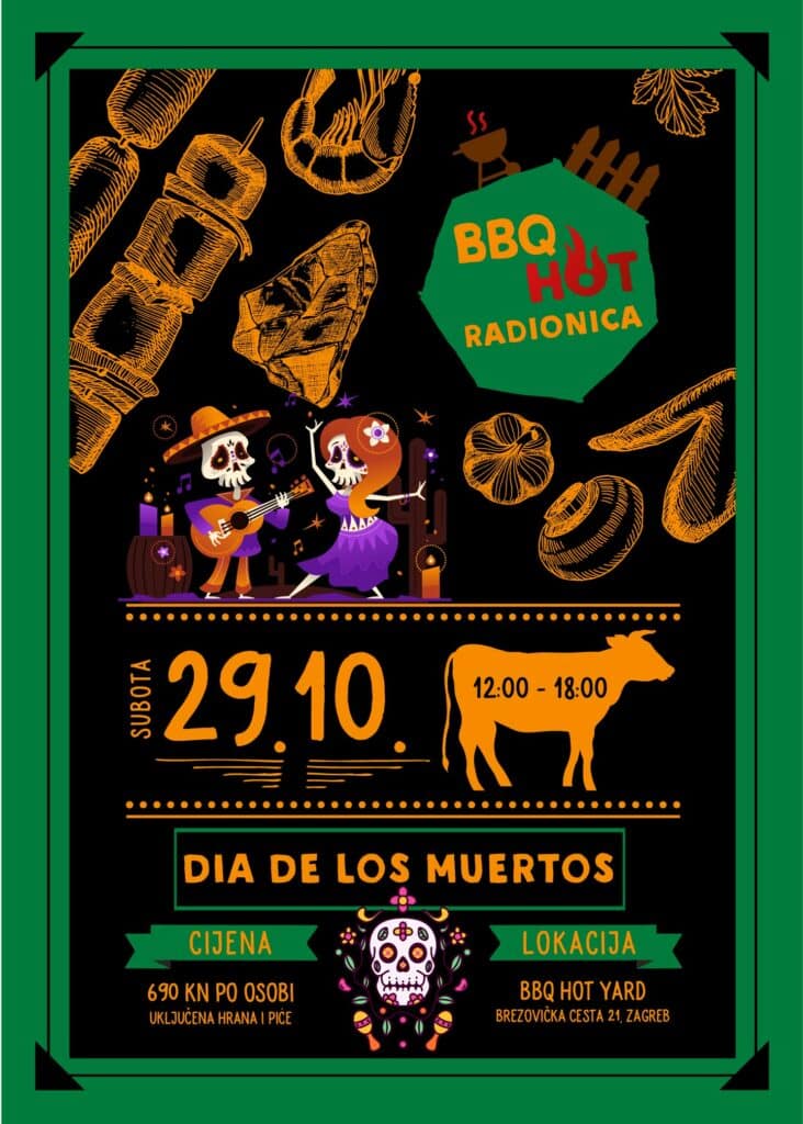 BBQ Radionica - Dia de los Muertos - 29.10.2022. 1