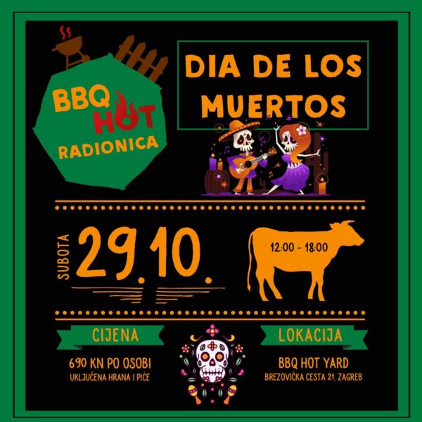 BBQ Radionica - Dia de los Muertos.2022.