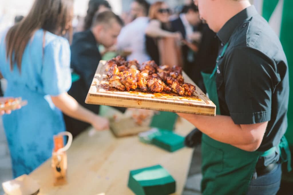 Catering, Grill & BBQ show na svadbenim večerama 2