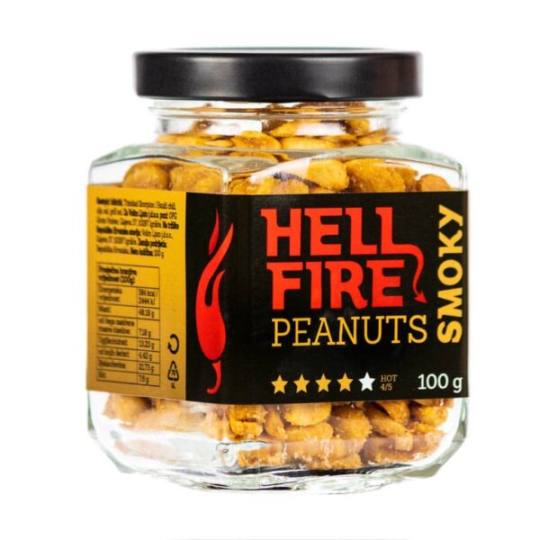 Hellfire Peanuts Smoky ljuti kikiriki 100g 1