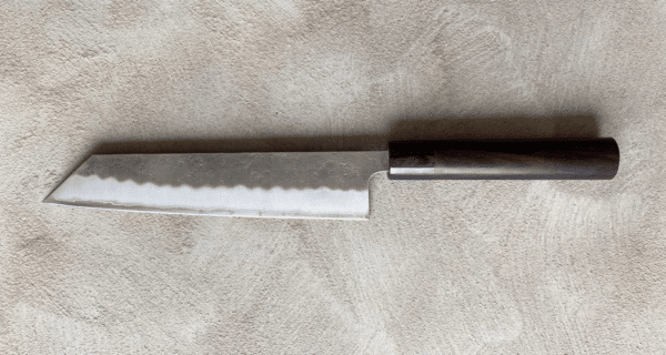 Hokiyama Ginsanko Rosewood Kiritsuke nož 210mm Oštar Rub 3