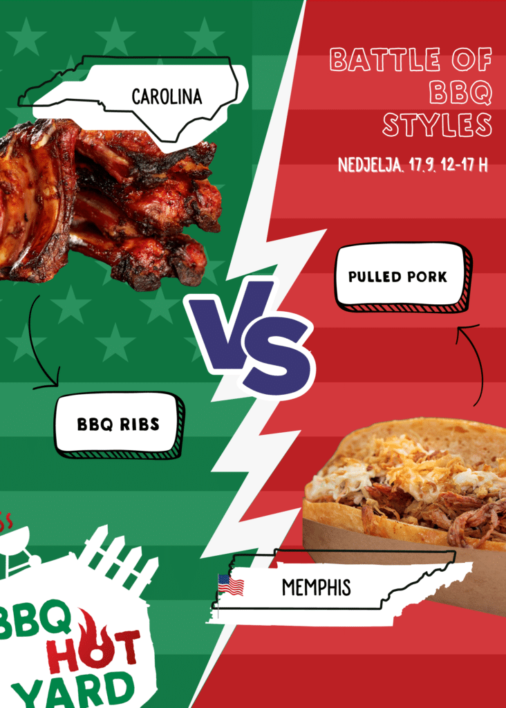 BBQ Radionica - Battle of BBQ styles: Carolina vs. Memphis - bbqhotyard.com