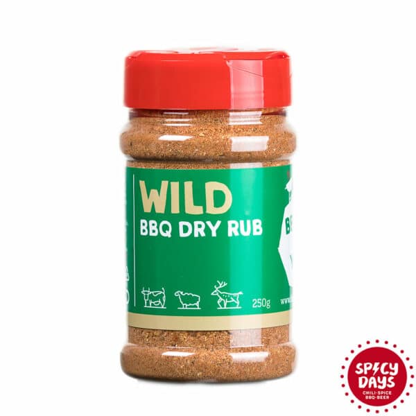Wild BBQ Dry rub mješavina začina za roštilj 250g 1