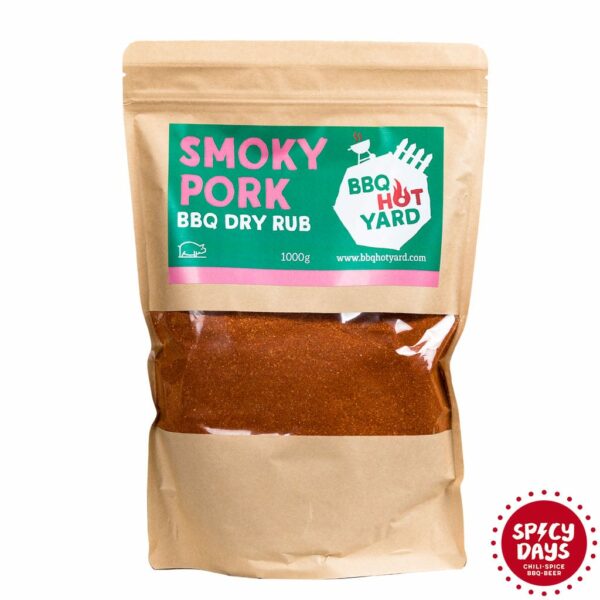 Smoky Pork BBQ Dry rub mješavina začina za roštilj 1kg 1