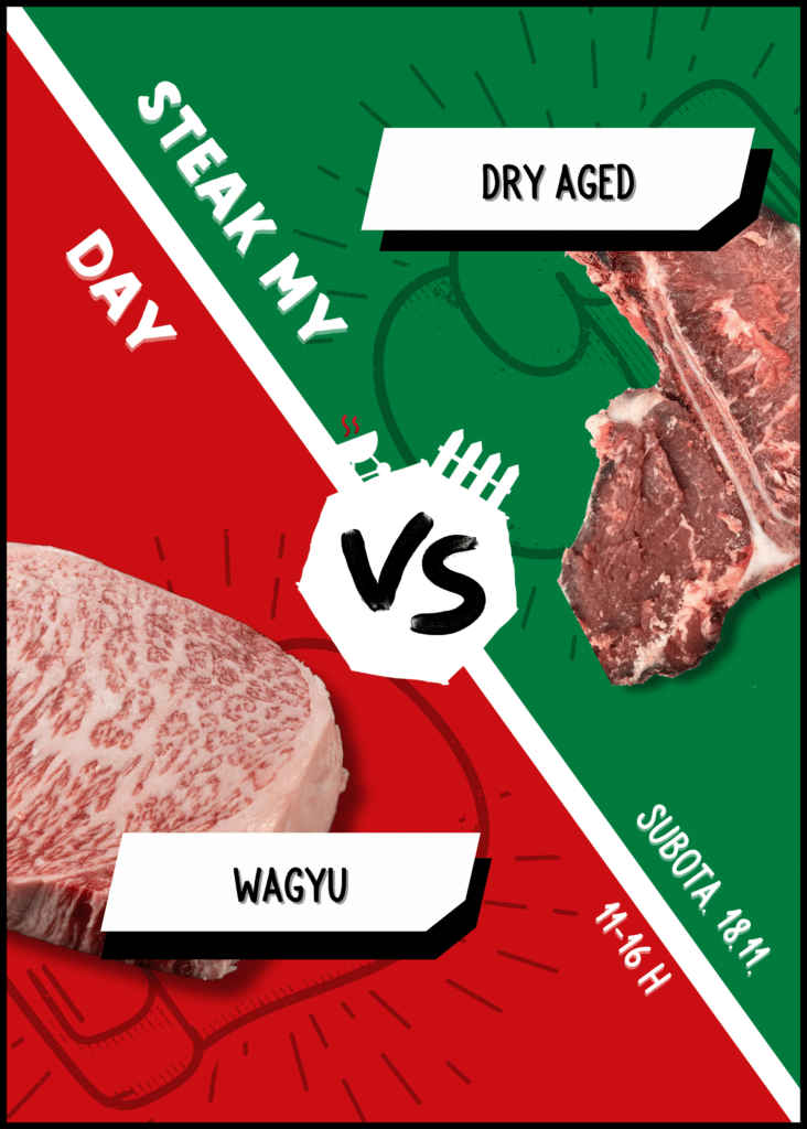 BBQ Radionica - Steak My Day: Wagyu vs Dry Aged - bbqhotyard.com