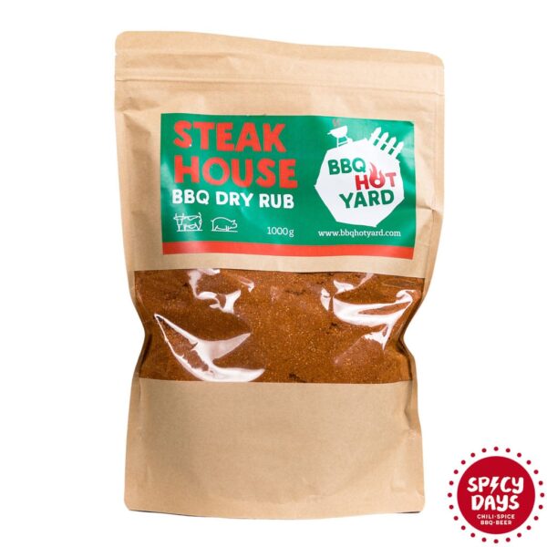 Steakhouse BBQ Dry rub mješavina začina za roštilj 1kg 1