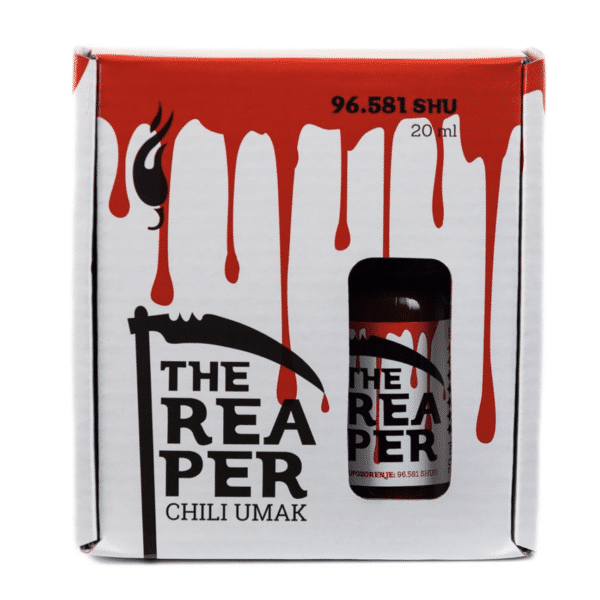 The Reaper ljuti umak u poklon pakiranju