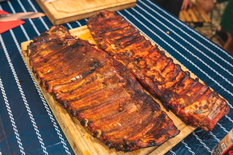 memphis style pork ribs - bbqhotyard.com