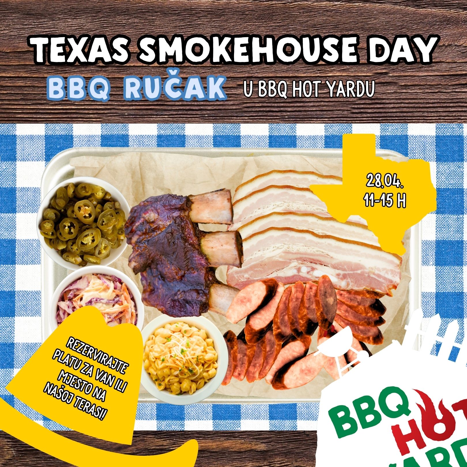 Texas SmokeHouse Day BBQ Lunch - bbqhotyard.com