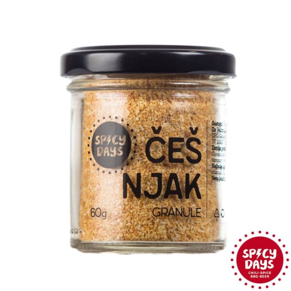 Češnjak sušeni granule 60g 1