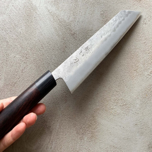 Hokiyama Ginsanko Rosewood Kiritsuke nož 210mm Oštar Rub