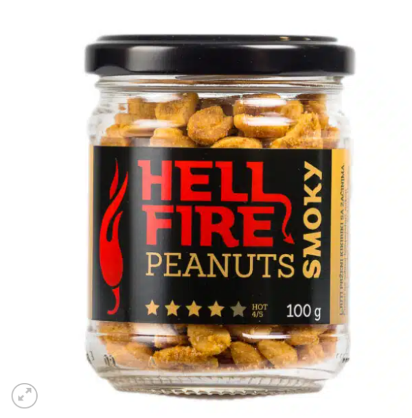 Hellfire Peanuts Smoky ljuti kikiriki 100g 1