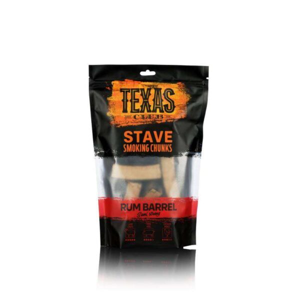 Texas club Rum Barrel chunks drvo za dimljenje 1