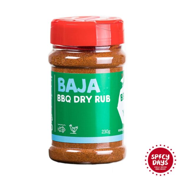 Baja BBQ Dry rub mješavina začina za roštilj 230g