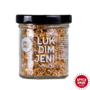 Luk dimljeni komadići 45g