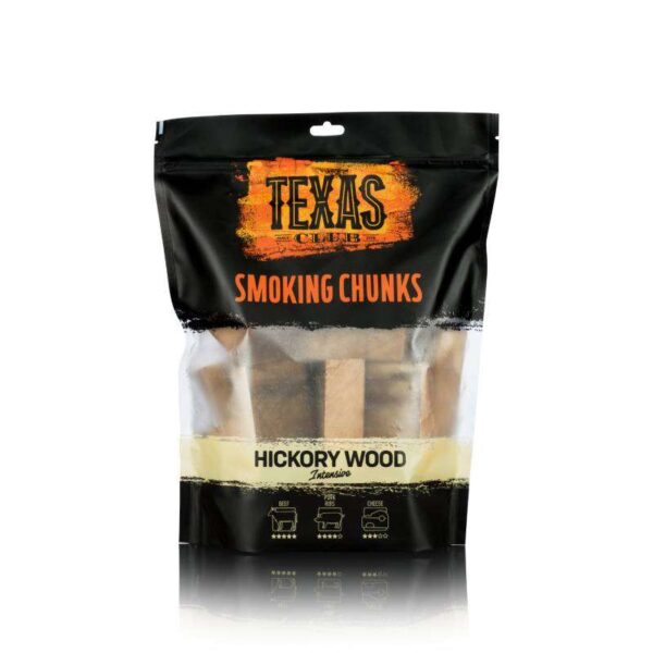 Texas club Hickory chunks drvo za dimljenje 1