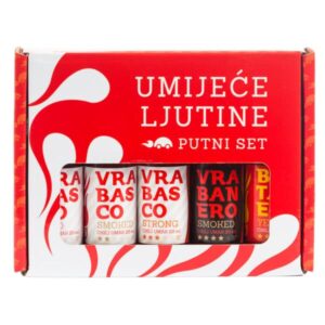 Umijeće Ljutine Putni Set Volim Ljuto