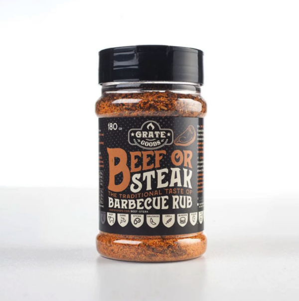 Grate goods - Beef or Steak BBQ rub 180g