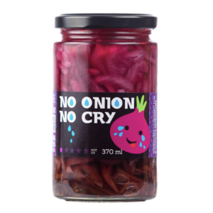 No Onion No Cry – ukiseljeni ljubičasti luk