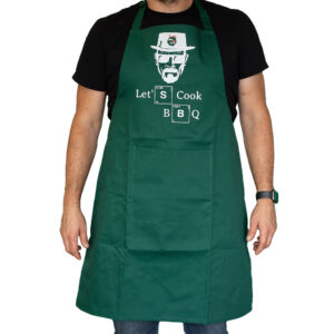 Pregača I cook BBQ - zelena