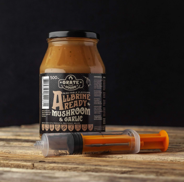 Grate Goods - AllBrine Ready Mushroom&Garlic salamura za meso 500ml - Slika 2