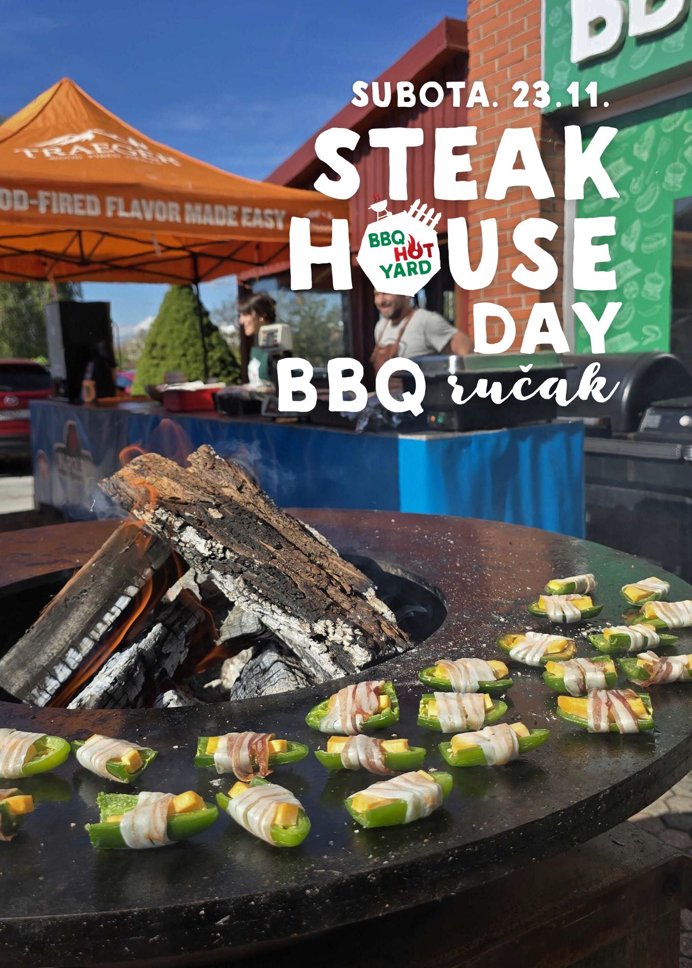 Steakhouse Day BBQ ručak - bbqhotyard.com