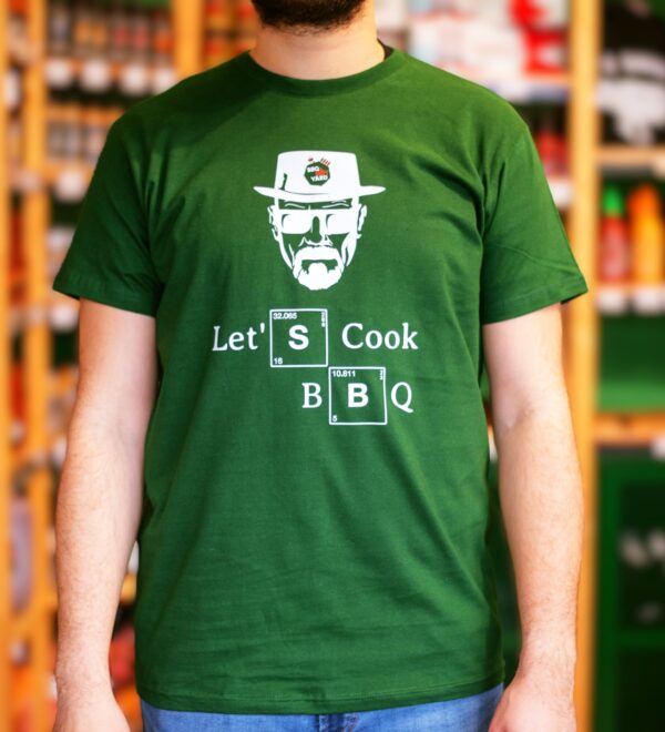 Majica "Let's cook BBQ" XL