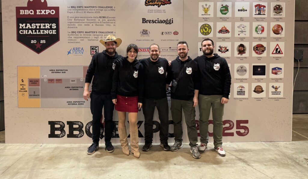 Izvještaj s KCBS natjecanja - Dan kada smo shvatili da možemo - Brescia, Italija 3 KCBS team
