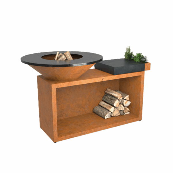 OFYR Island Corten 100 Ceramic Dark Grey