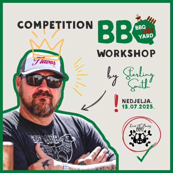 Competition BBQ workshop: Become a Champion by Sterling Smith, Loot N' Booty BBQ - bbqhotyard.com