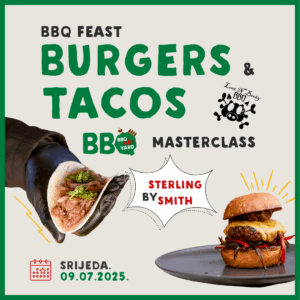 BBQ Masterclass by Sterling Smith BBQ Feast - Burgers & Tacos - 9.7.2025.