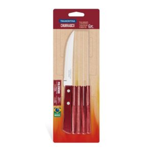 Tramontina - Churrasco noževi za odrezak 11,4 cm 6 komada