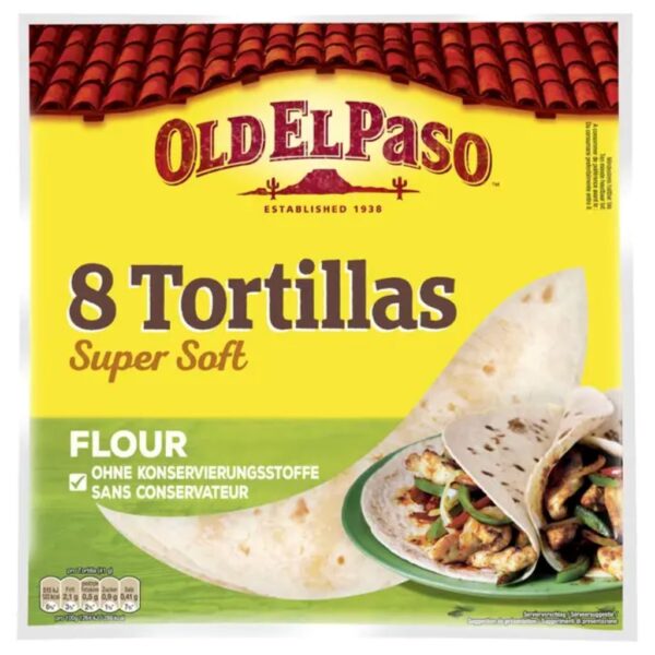 Pšenična tortilja Old El Paso 20 cm