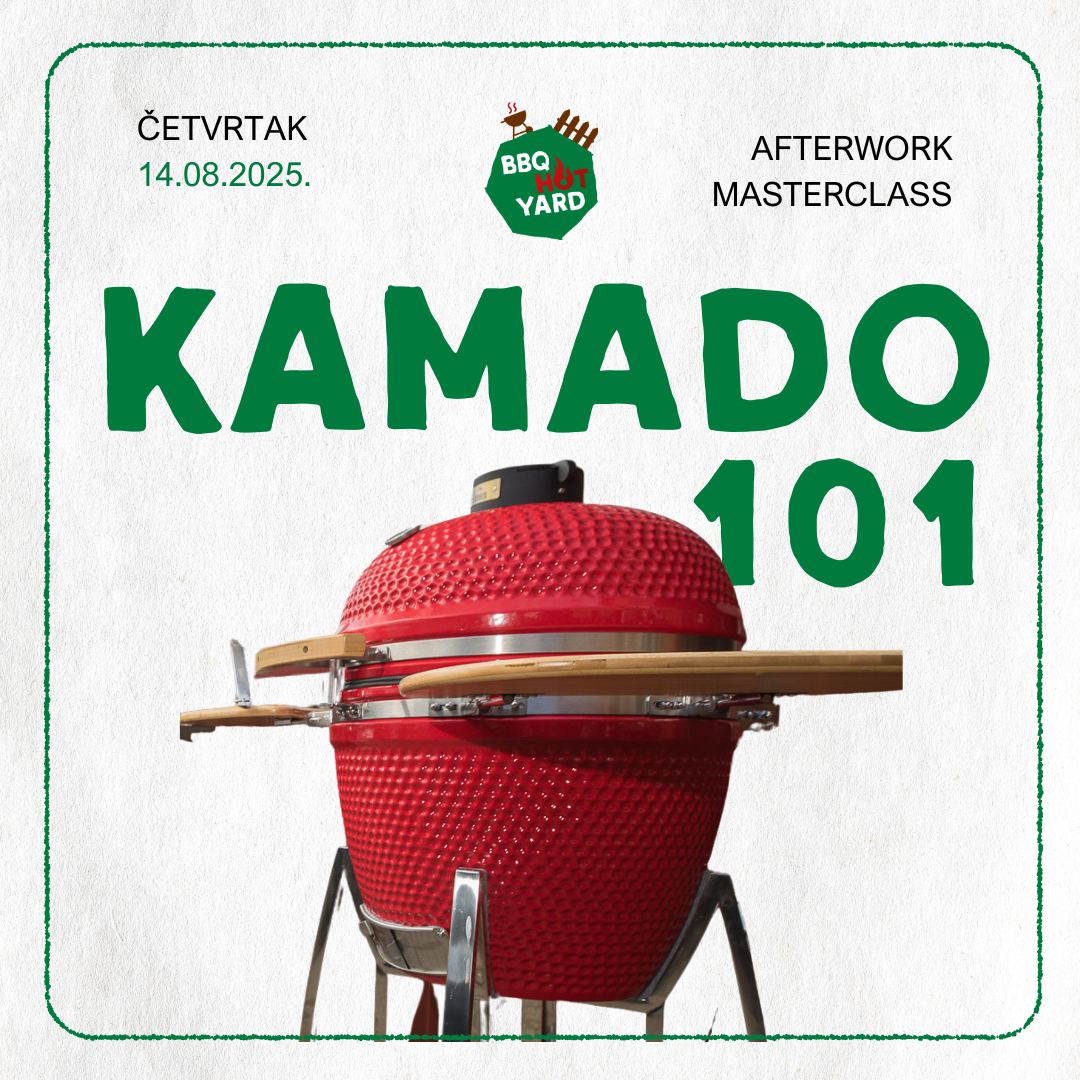 RASPRODANO: Afterwork BBQ Masterclass: Kamado 101 - 14.8.2025. 1 Afterwork BBQ Masterclass: Kamado 101