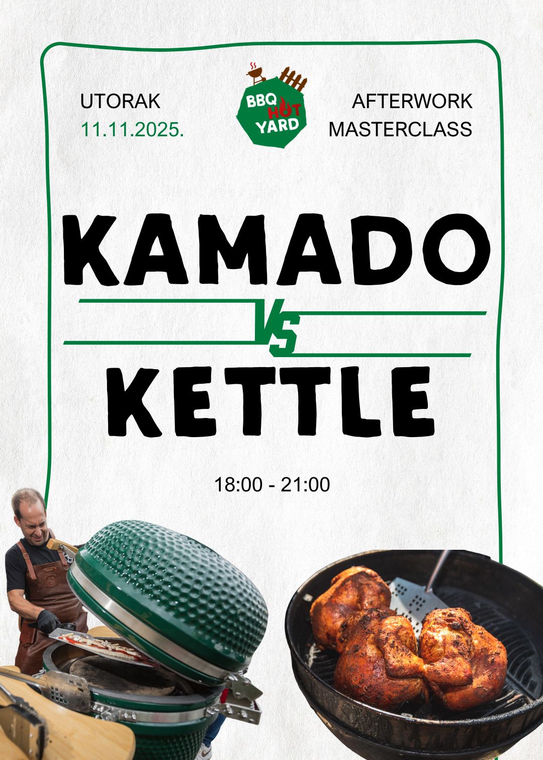 [RASPRODANO] Afterwork BBQ Masterclass: Kamado vs Kettle - 11.11.2025. 2