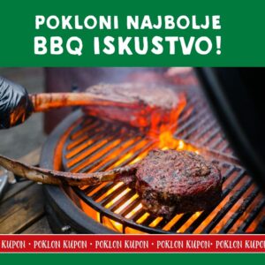 Pokloni najbolje BBQ iskustvo - kupon za BBQ radionicu