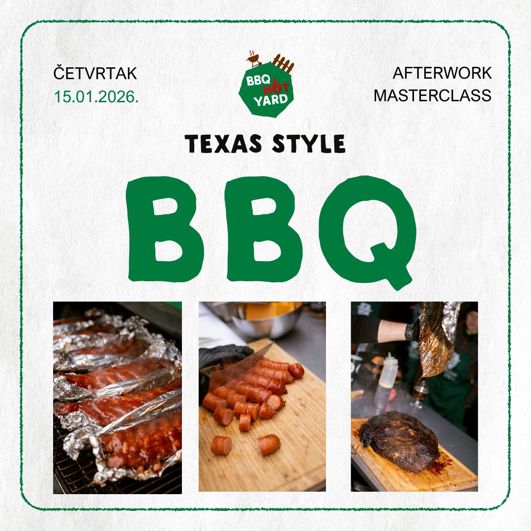 Afterwork BBQ Masterclass: Texas style BBQ - 15.1.2026. 1 Afterwork BBQ Masterclass: Texas style BBQ - 15.1.2026.