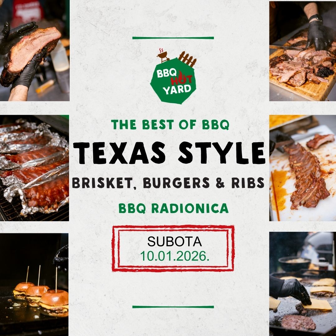 The Best of BBQ: Texas style Brisket, Burgers & Ribs - 10.1.2026. 1 Texas style Brisket, Burgers & Ribs