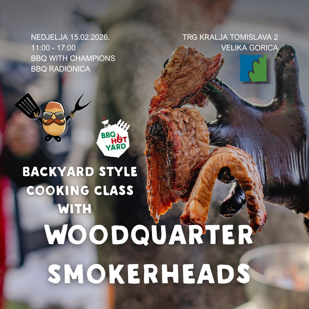 BBQ with Champions: Backyard style cooking class with Woodquarter Smokerheads - 15.2.2026. 1 BBQ with Champions: Backyard style cooking class with Woodquarter Smokerheads - 15.2.2026.