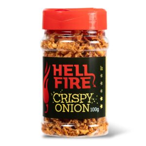 Hellfire Crispy Onion 100g - ljuti prženi luk