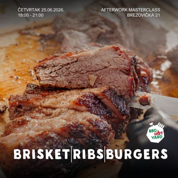 Afterwork BBQ Masterclass: Brisket, Ribs and Burgers - 25.6.2026. 1