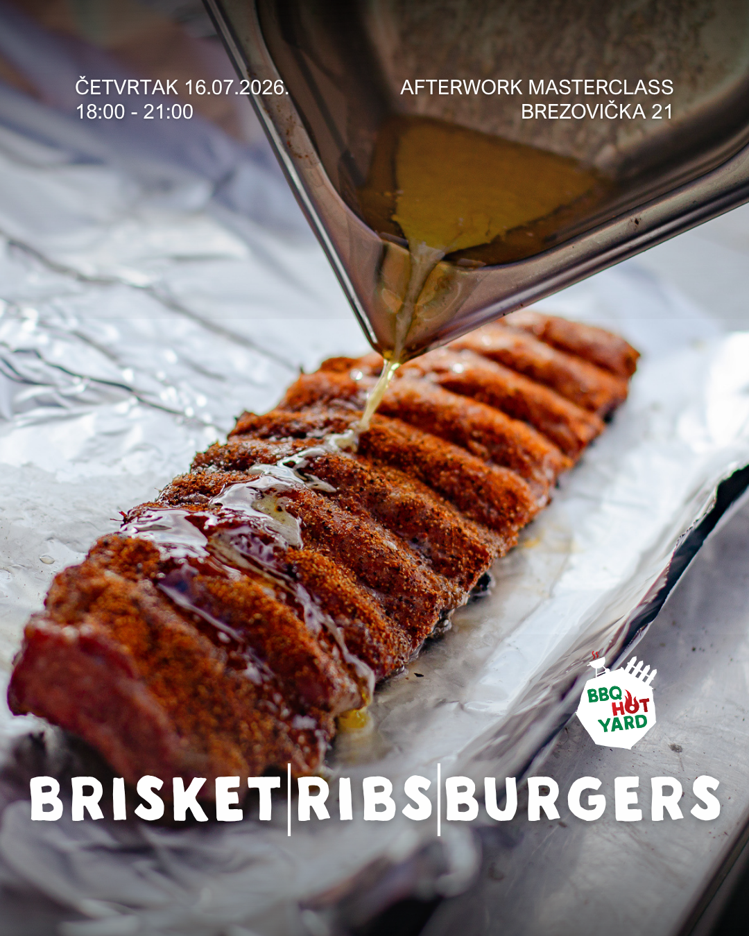 Afterwork BBQ Masterclass : Brisket, Ribs and Burgers - 16.7.2026. 2