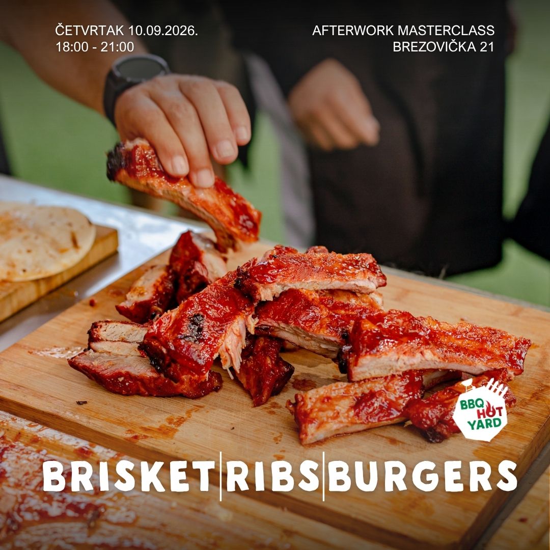 [RASPRODANO] Afterwork BBQ Masterclass : Brisket, Ribs and Burgers - 10.9.2026. 2